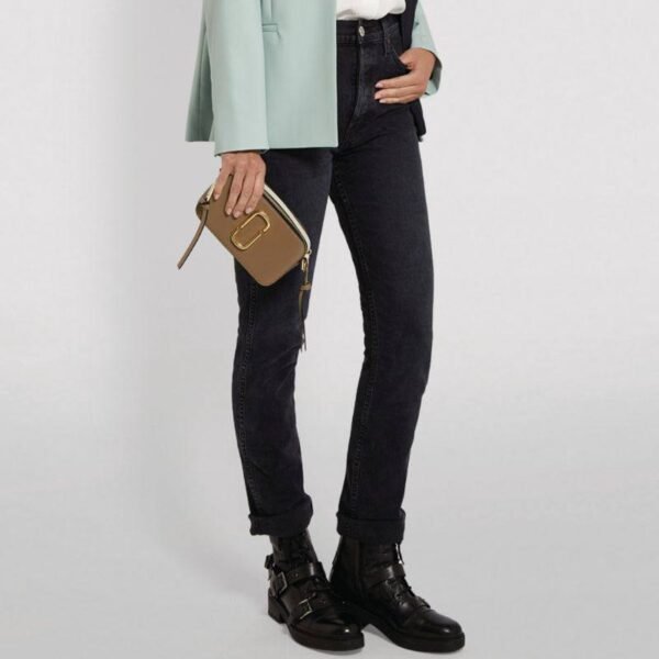 The Marc Jacobs Snapshot Cross-Body Bag Colorblock New Taupe/Multi - Image 5