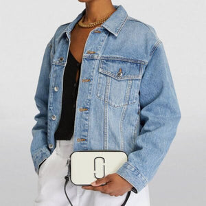 The Marc Jacobs Snapshot Cross-Body Bag Colorblock Cotton/Multi - Image 5