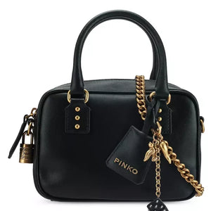 Pinko Mini Bowling Bag Black - Image 2