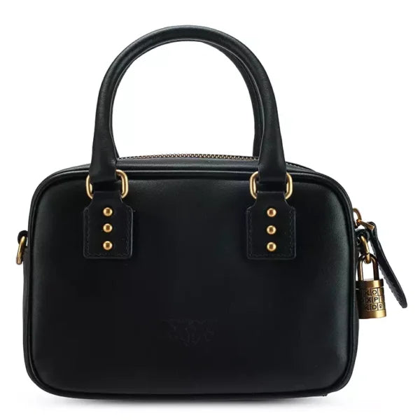 Pinko Mini Bowling Bag Black - Image 4
