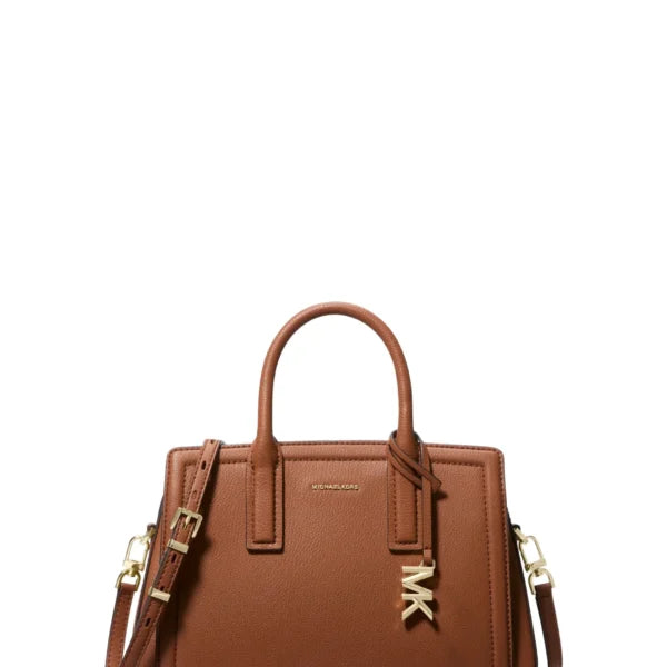 Michael Kors Laila Small Leather Shoulder Bag LUGGAGE