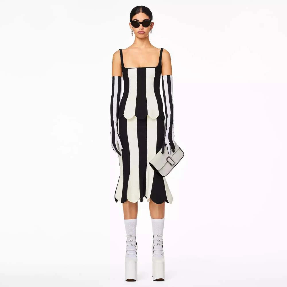 The Marc Jacobs J Marc Shoulder Bag White - Image 6