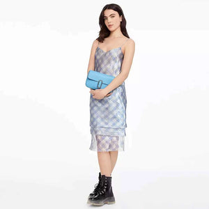 The Marc Jacobs J Marc Shoulder Bag AIR BLUE - Image 5