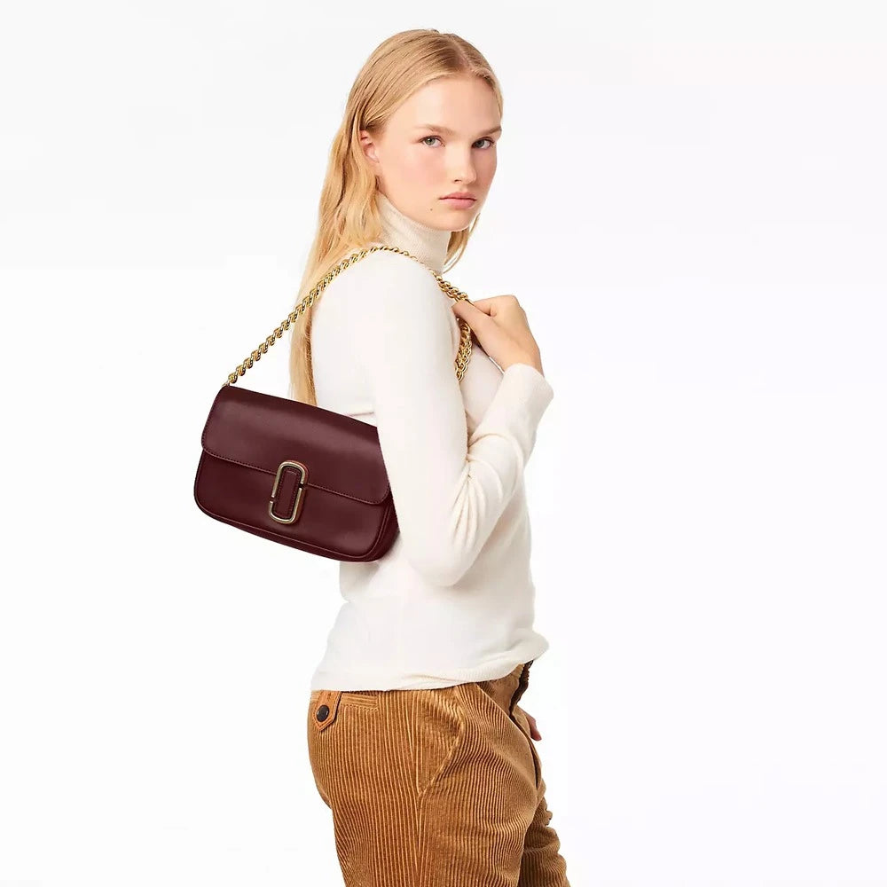The Marc Jacobs J Marc Shoulder Bag Red - Image 7