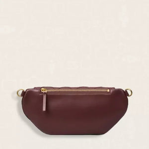 Tory Burch Fleming Soft Convertible Belt Bag Wine - Image 4