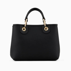 Small MyEA shopper bag with deer print Deep Black - Image 3